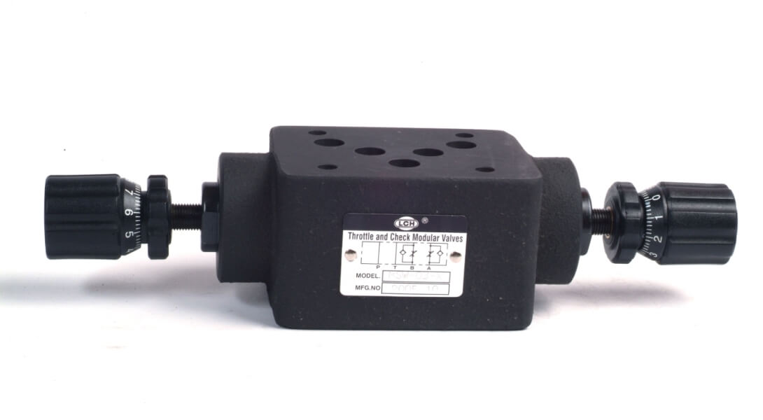 Modular Throttle and Check Valve